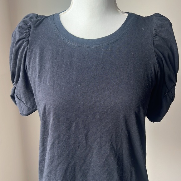 Design Lab Lord & Taylor Top with Ruffled Short Sleeves - Picture 2 of 10